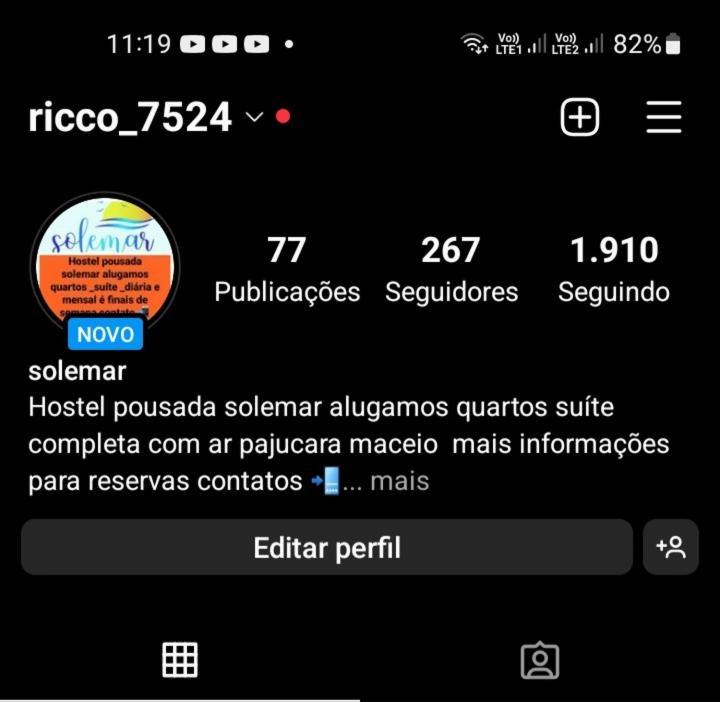 Solemar Apartman Maceió Kültér fotó